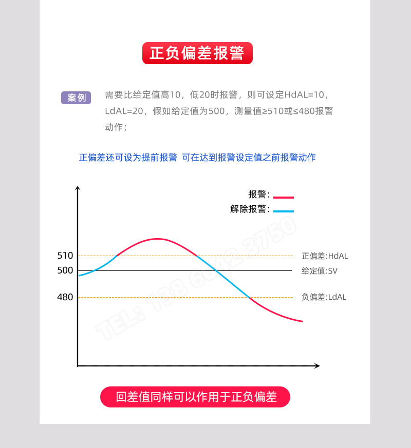正負(fù)偏差報(bào)警-伯特溫控器自動化調(diào)節(jié)儀表